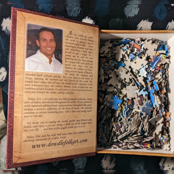 Dowdle Folk Rt Winter Fun 500 Piece Puzzle - Picture 6 of 7